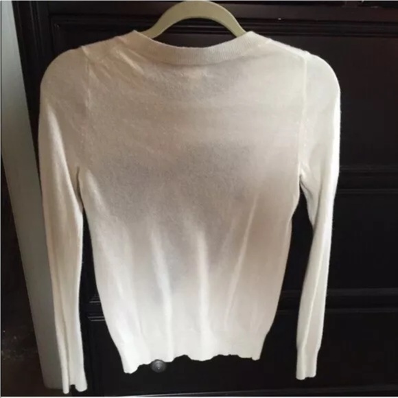 J Crew Warmspun Intarsia Big Bow Sweater Size Extra Small Black and White - Picture 2 of 4